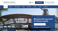 Desktop Screenshot of debootverzekering.nl